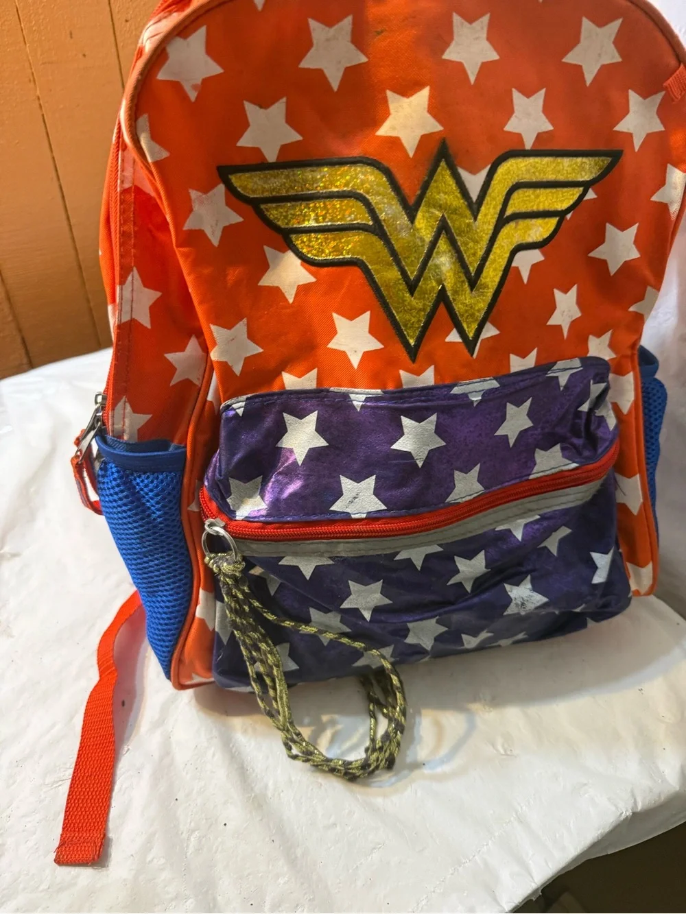 Wonder Woman backpack 16x12
